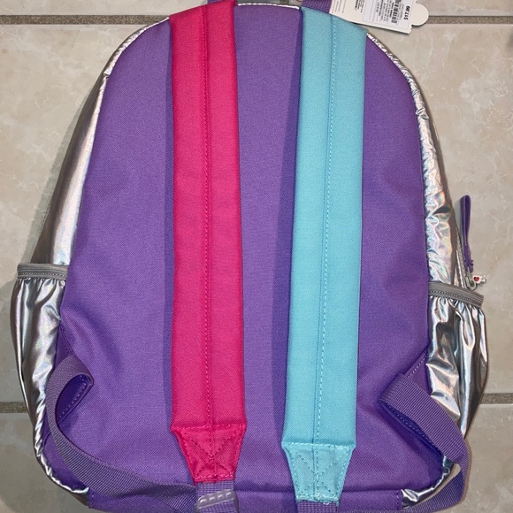 Puffy Metallic Shooting Star Backpack, NWT - Picture 2 of 4
